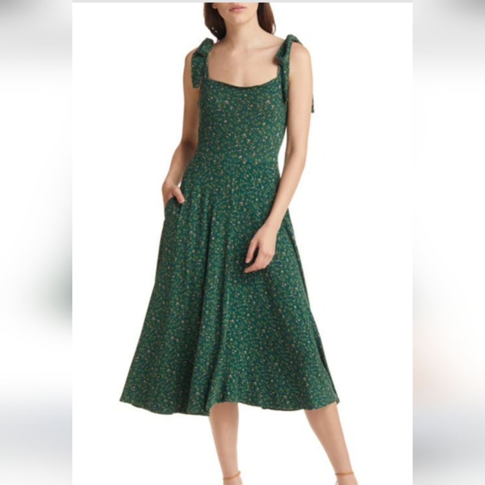 Reformation Edita Midi Dress
